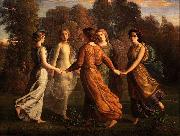 Poem of the Soul - Sunrays Louis Janmot